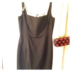 Tahari black dress